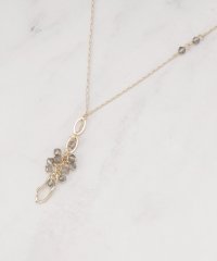 SHOO・LA・RUE/ガラス房変形フープネックレス/507994903