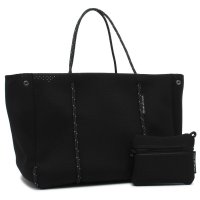 State of Escape/ステートオブエスケープ STATE OF ESCAPE トートバッグ エスケープ マザーズバッグ キーフック ポーチ付き ブラック レディース STATE OF/507995556
