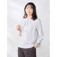 Perfect Suit FActory/パーフェクトスーツファクトリー Perfect Suit FActory タックボウタイブラウス/507995647