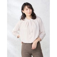 Perfect Suit FActory/パーフェクトスーツファクトリー Perfect Suit FActory タックボウタイブラウス/507995647