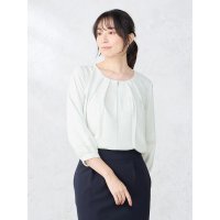 Perfect Suit FActory/パーフェクトスーツファクトリー Perfect Suit FActory ビジュー付き フロントタックブラウス/507995658