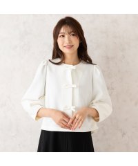 Rose Tiara(L SIZE)/フロントリボンノーカラージャケット/507995728
