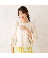 Rose Tiara(L SIZE)/バルーンヘムブラウス/507995731