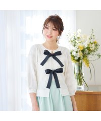 Rose Tiara(L SIZE)/【２WAY】リボンニットプルオーバー/507995735