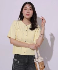 Apuweiser-riche/ハート刺繍カラーカーデ/507995741