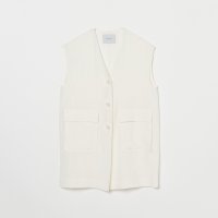HELIOPOLE/DUNGAREES LINEN LONG GILLET/507995756