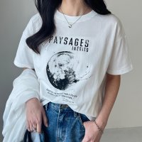 ジーラ/ジーラ GeeRA 綿100％アソートロゴプリントTシャツ/507997842