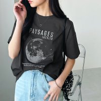 GeeRA/ジーラ GeeRA 綿100％アソートロゴプリント半袖Tシャツ/507997842