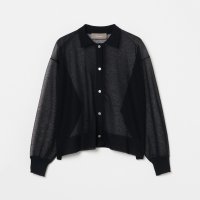 HELIOPOLE/SHEER  POLO CARDIGAN/507997853