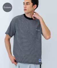 URBAN RESEARCH/『別注』RUSSELL ATHLETIC×UR　BORDER SHORT－SLEEVE TEE/507998270