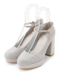 ESPERANZA/チャンキーヒール厚底パンプス/507998438