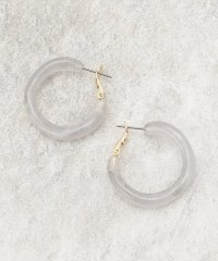 OPAQUE.CLIP/シアーカラーフープピアス/507998460