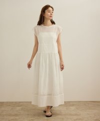 ROPE'/コットンエンブロイダリーレースワンピース/洗える/507998738