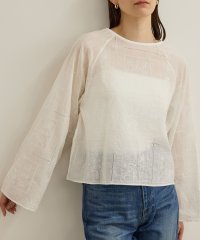 ROPE'/コットンエンブロイダリーレース刺繍ブラウス/507998739