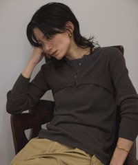 サロン　アダム　エ　ロペ/【WEB限定】ループヤーンリブショートカーディガン/ボレロ［セットアップ対応］/507998744
