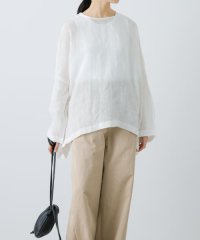 KAGURE/シアーリネンワイドプルオーバー/507998745