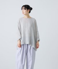 KAGURE/シアーリネンワイドプルオーバー/507998745