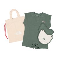 THE NORTH FACE/ザ・ノース・フェイス THE NORTH FACE ジュニア アウトドア ウェア B Latch Pile Rompers 2P Bib_ラッチパイルロンパース/507998919
