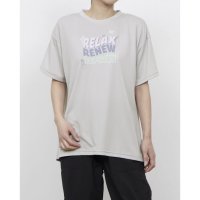 DISNEY/ディズニー Disney レディース 半袖機能Tシャツ iCOOL 遮熱UV オーバーサイズTシャツ ミッキーフラワー TRDN－9A22225TS/507999002