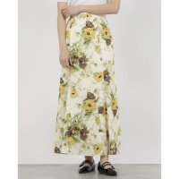 CLANE/クラネ CLANE SCARF FLOWER MERMAID SKIRT/507999032