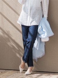 LAUTREAMONT/ロートレアモン LAUTREAMONT 【JAPAN BLUE JEANS】テーパードパンツ≪洗濯機で洗える≫/507999205