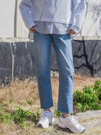 LAUTREAMONT/ロートレアモン LAUTREAMONT 【JAPAN BLUE JEANS】テーパードパンツ≪洗濯機で洗える≫/507999205