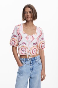 Desigual/デシグアル Desigual LAZOS ブラウスショートスリーブ/507999224