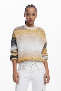 Desigual/デシグアル Desigual JERSCOOL WESTERNPOSET プルオーバーロングスリーブ/507999228