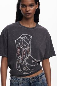Desigual/デシグアル Desigual TSBOOTS Tシャツショートスリーブ/507999230