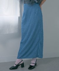 MAGASIN DE MODE Chou Chou/マガジンデモードシュシュ MAGASIN DE MODE Chou Chou シアー ミニフリンジジャガード タイトスカート XNN/507999260