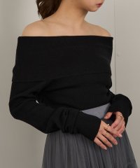 MAGASIN DE MODE Chou Chou/マガジンデモードシュシュ MAGASIN DE MODE Chou Chou オフショルダーニットトップス XNN/507999265