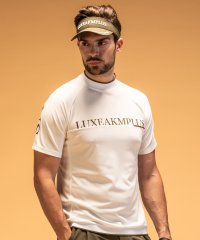 LUXEAKMPLUS/リュクスエイケイエムプラス LUXEAKMPLUS ゴルフ バックロゴ 半袖モックネックTシャツ(吸水 / UVカット / 冷感)/507999303