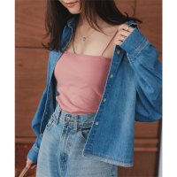 KOBE LETTUCE/コウベレタス KOBE LETTUCE カップ付きベアキャミソール [C7100]/507035462