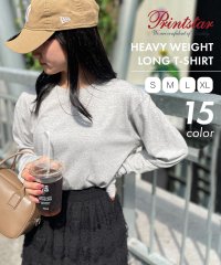 Printstar/プリントスター Printstar 5.6オンス ヘビーウェイト Tシャツ ロンT 長袖 クルーネック ユニセックス 推し活 無地 00102/507816298