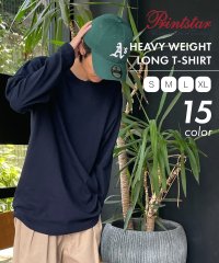 Printstar/プリントスター Printstar 5.6オンス ヘビーウェイト Tシャツ ロンT 長袖 クルーネック ユニセックス 推し活 無地 00102/507816298