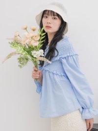 RETRO GIRL/レトロガール RETRO GIRL カシュクールブラウス/507934880