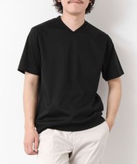 NOLLEY’S goodman/《ビジカジ対応》シルケットスムース Vネック ドレスTシャツ 25SS/507966913