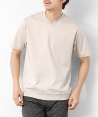 NOLLEY’S goodman/《ビジカジ対応》シルケットスムース Vネック ドレスTシャツ 25SS/507966913