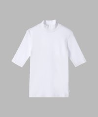 agnes b. FEMME/オーガニックコットン 半袖 ハイネックTシャツ "Vian"/507968992