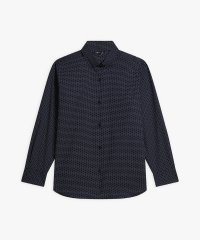 agnes b. FEMME/ピンドット コットン 長袖 シャツ "Saori"/507969040