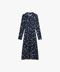 agnes b. FEMME/フラワープリント 長袖 シャツワンピース "Adelie"/507969053