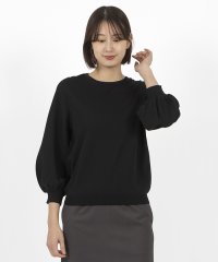 MADAM JOCONDE/マダム ジョコンダ MADAM JOCONDE 配色バルーンスリーブニットプルオーバー/507978152