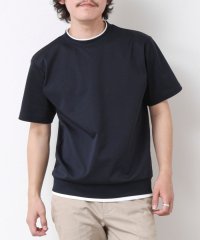 NOLLEY’S goodman/《接触冷感》スーピマコットン ダブルカラーTee 25SS/507989593