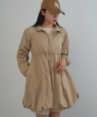 MAGASIN DE MODE Onjna/マガジンデモードオンジェナ MAGASIN DE MODE Onjna T/Nタフタトラックバルーンミニワンピース XNN/507999261