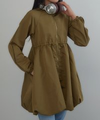 MAGASIN DE MODE Onjna/マガジンデモードオンジェナ MAGASIN DE MODE Onjna T/Nタフタトラックバルーンミニワンピース XNN/507999261