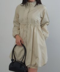 MAGASIN DE MODE Onjna/マガジンデモードオンジェナ MAGASIN DE MODE Onjna T/Nタフタトラックバルーンミニワンピース XNN/507999261