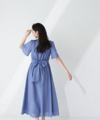 NATURAL BEAUTY BASIC/カシュクールバックリボンワンピース/508000664