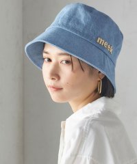 SHIPS WOMEN/ロゴ バケット ハット（ライトブルー）/508000826