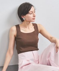 UNITED ARROWS/リブ スクエアネック ニットキャミソール/508001201