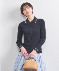 UNITED ARROWS/リブ ポロニット カーディガン/508001202